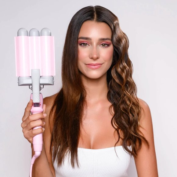 MERMADE PRO HAIR WAVER - 1.25" PINK - Picture 4 of 7